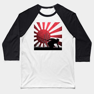 16 Swords-(Seven Samurai, inverted) Baseball T-Shirt